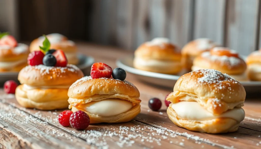 Cream cheese puff pastry