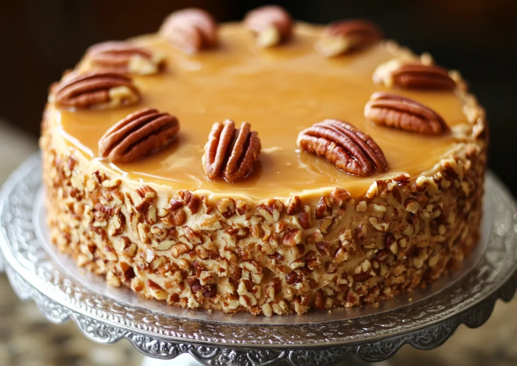 Caramel Pecan Cake