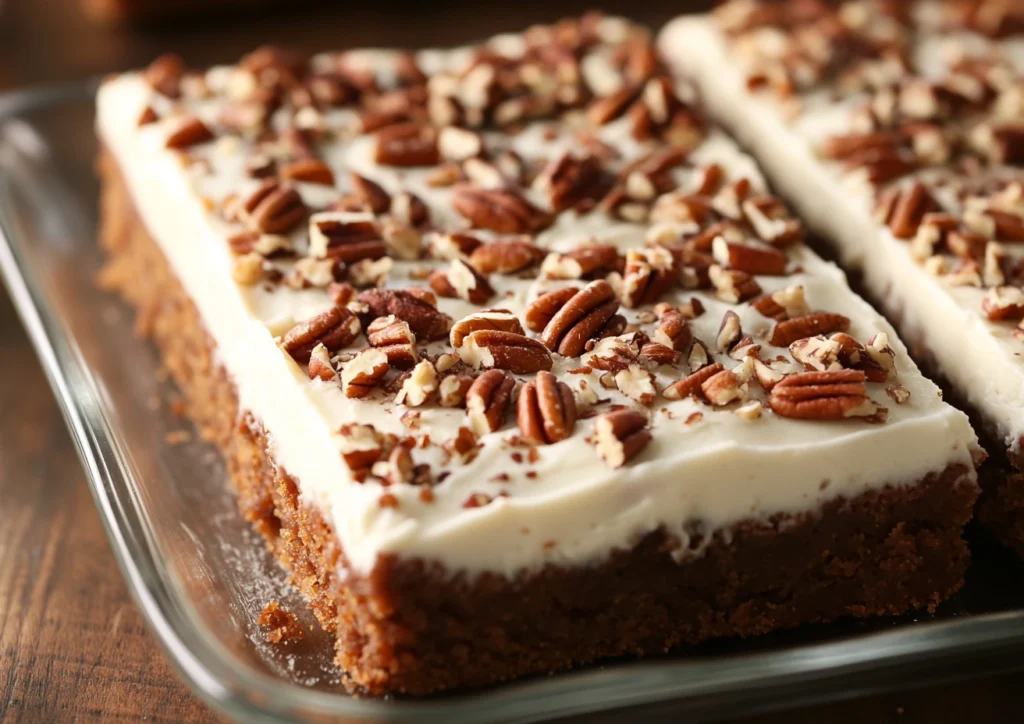 Carrot Cake Bars with Cream Cheese Frosting