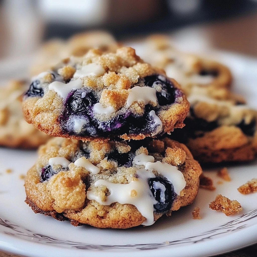 Blueberry Muffin Cookies