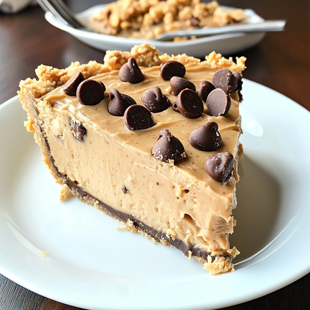 Chocolate Chip Peanut Butter Pie