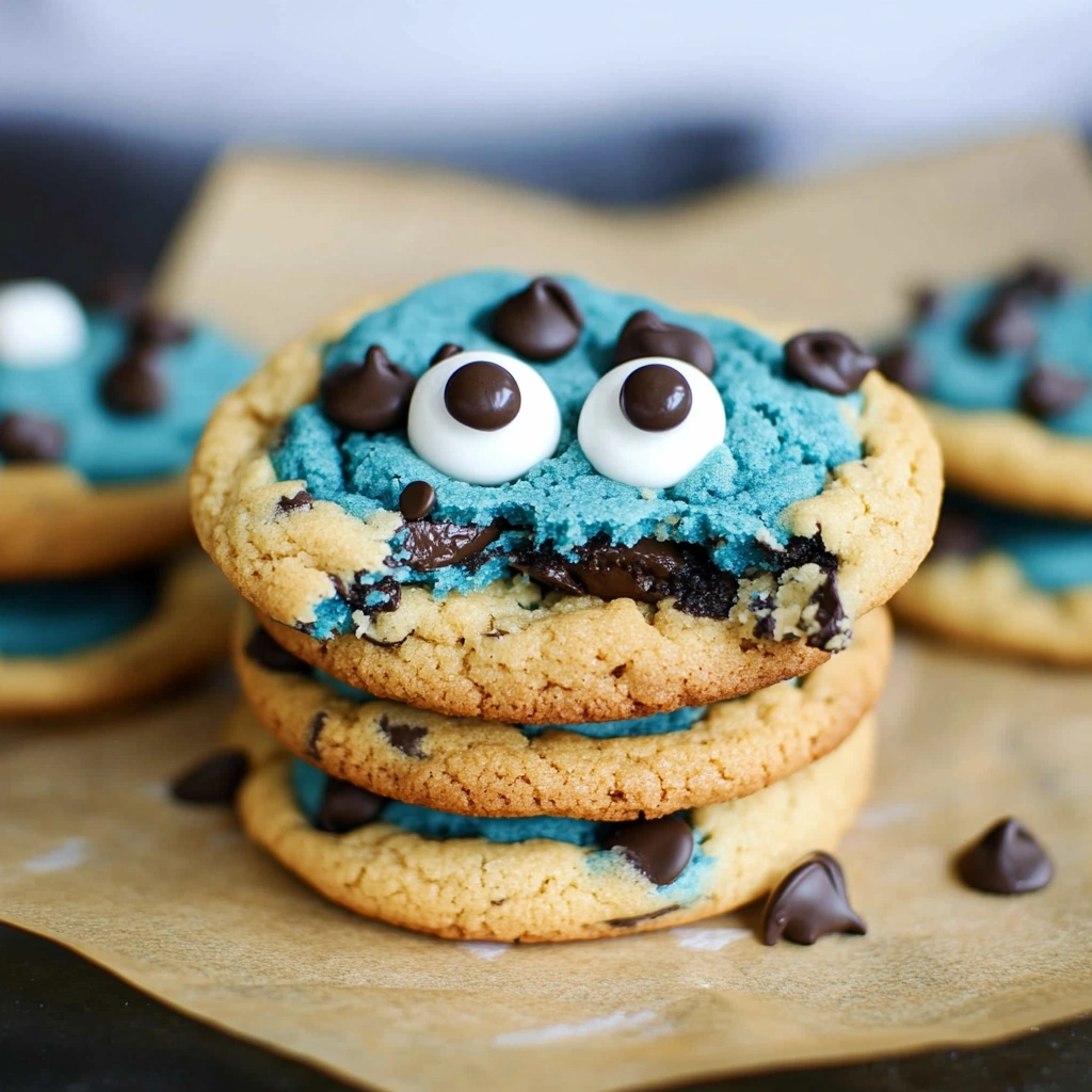 Cookie Monster Cookies