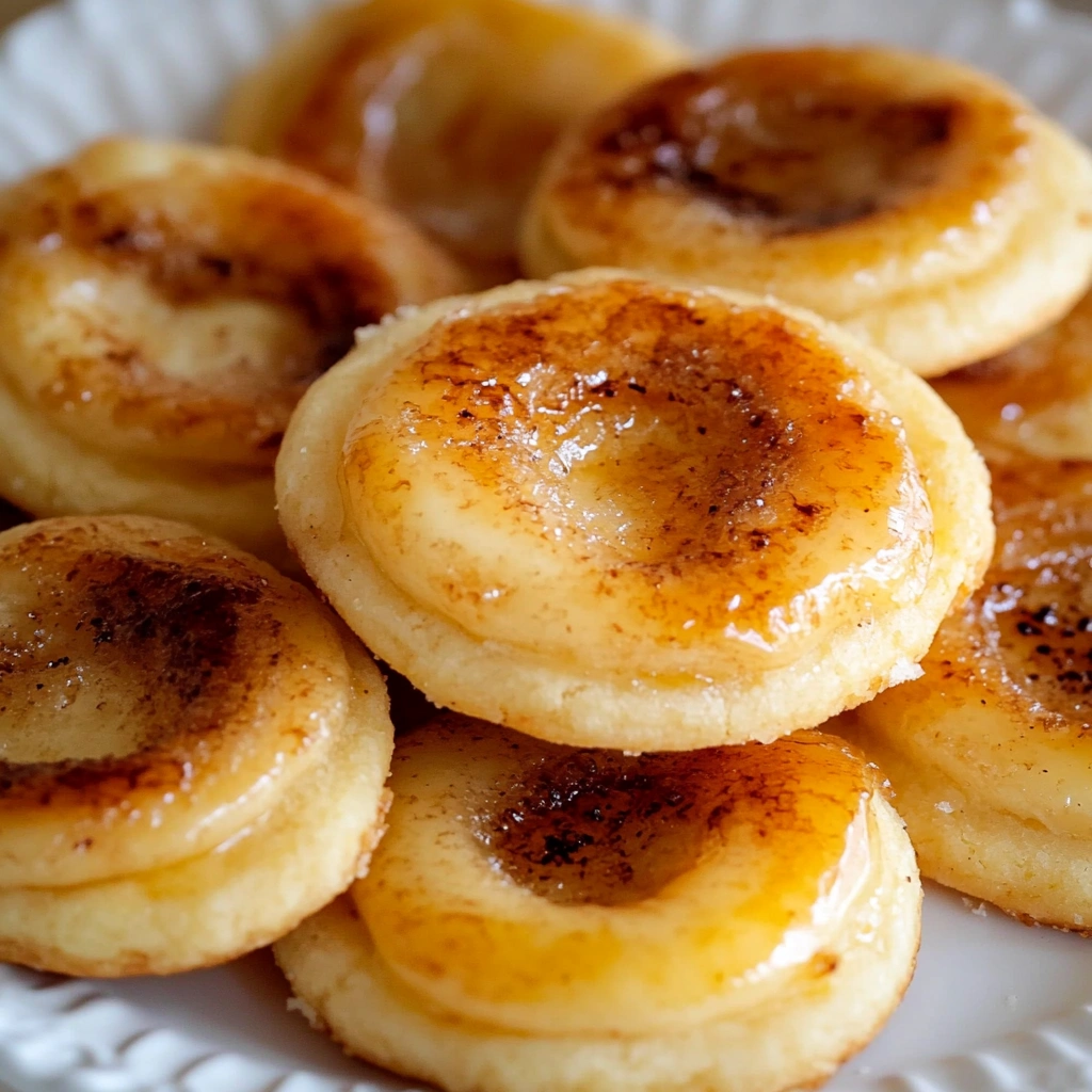 Crème Brûlée Cookies