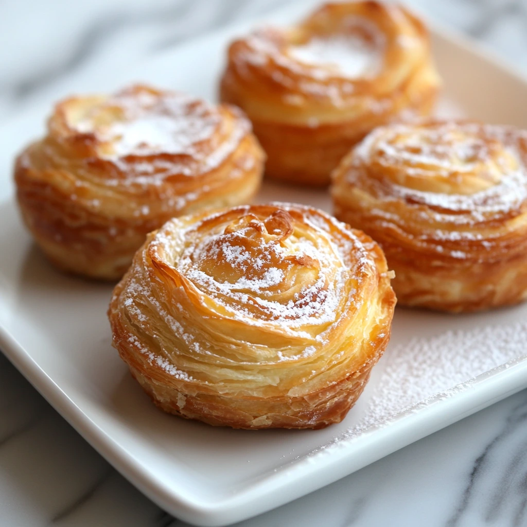 Cruffins on a plate
