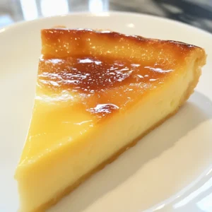 Slice of Egg Custard