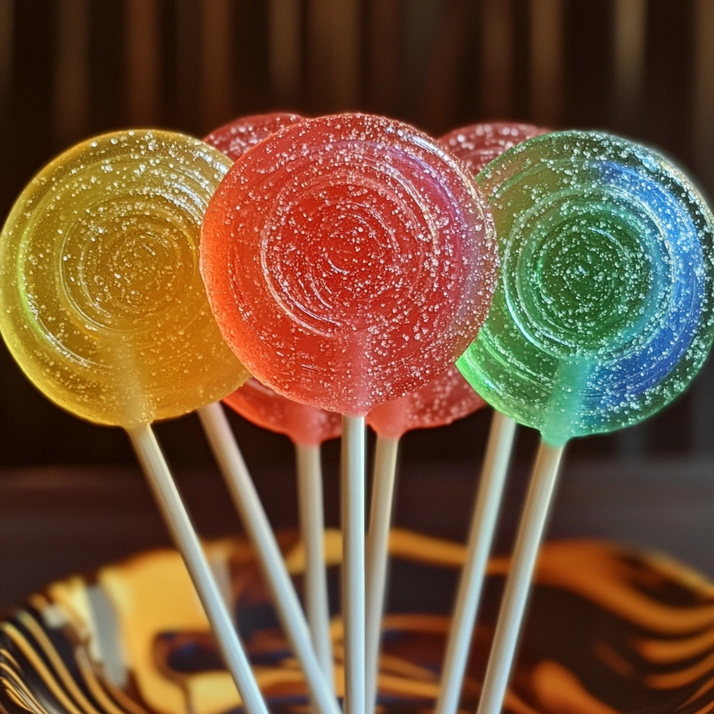 Fizzy Kool-Aid Lollipops