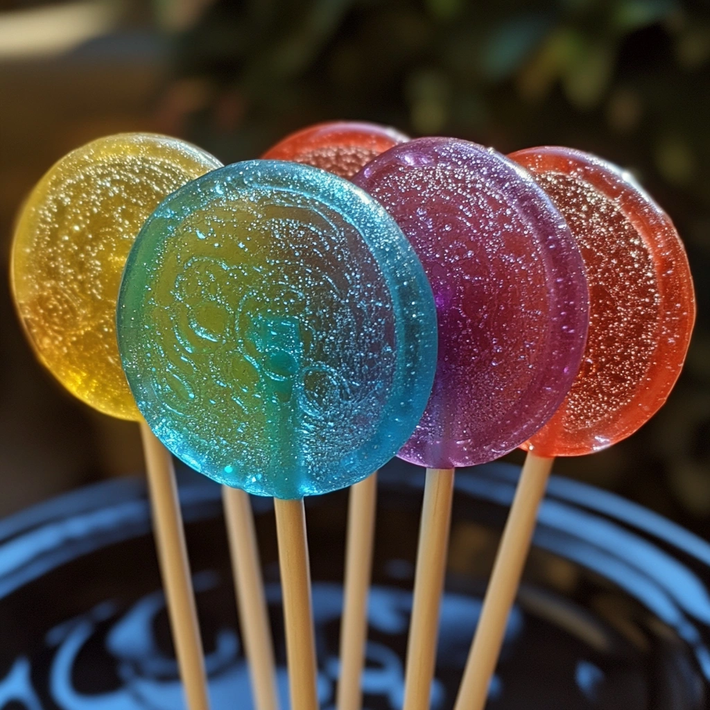 Fizzy Kool-Aid Lollipops