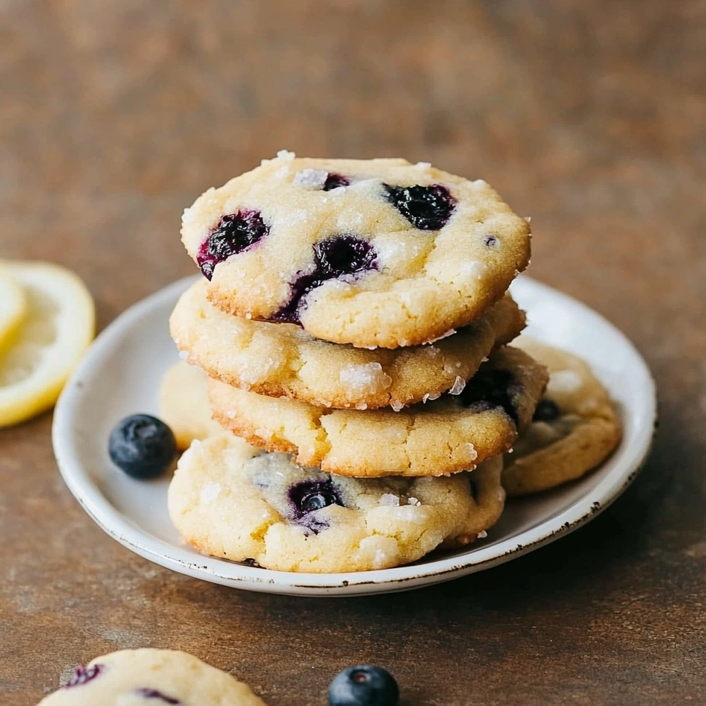 Lemon Blueberry Cookies