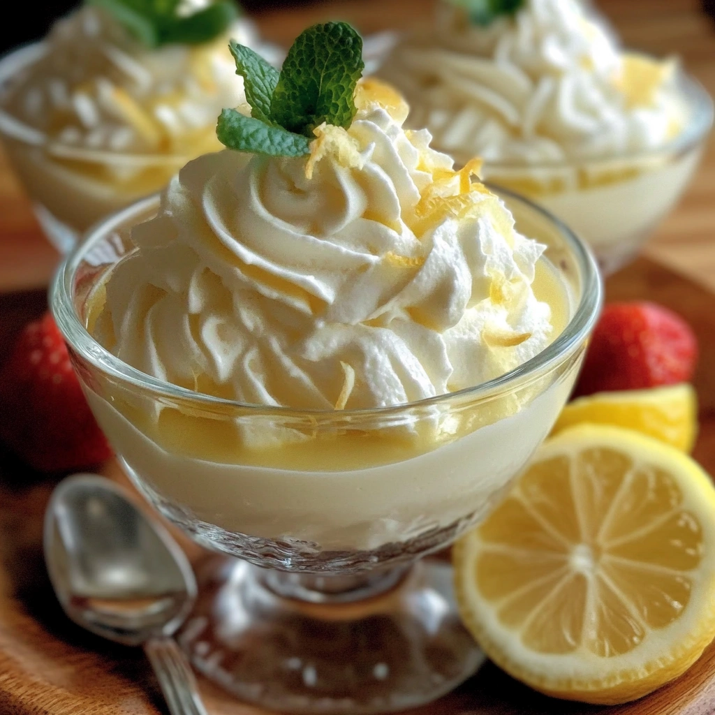 Lemon Cheesecake Mousse