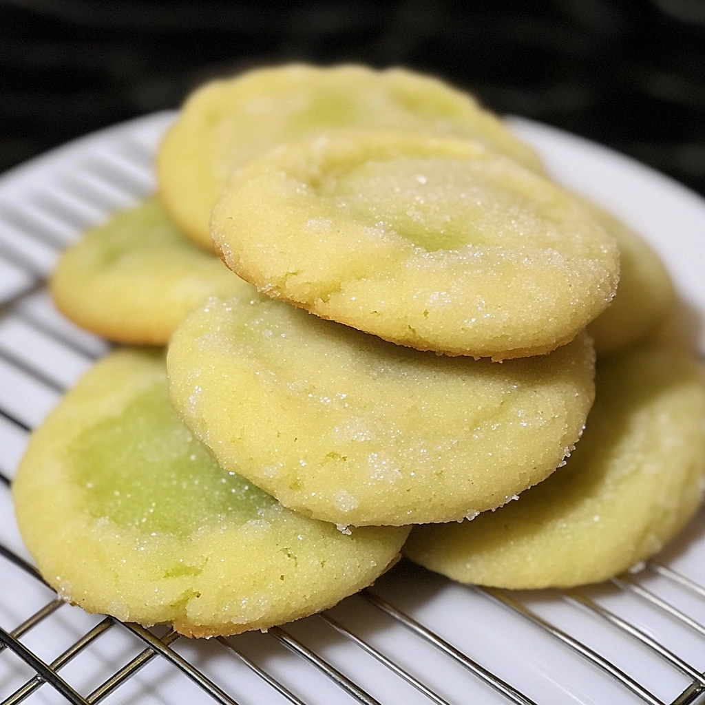 Lime Sugar Cookies