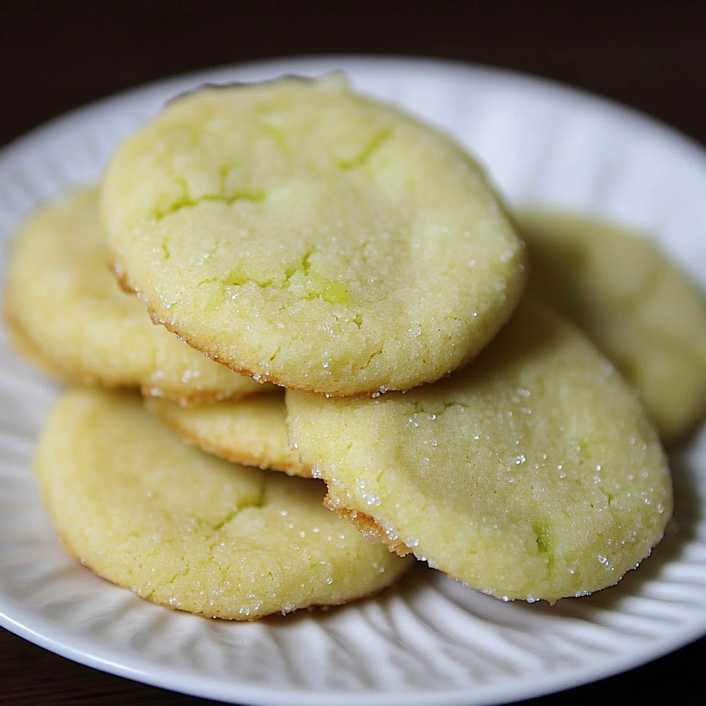 Lime Sugar Cookies