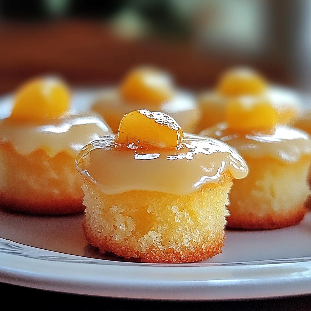 Mini Lemon Pound Cake Bites