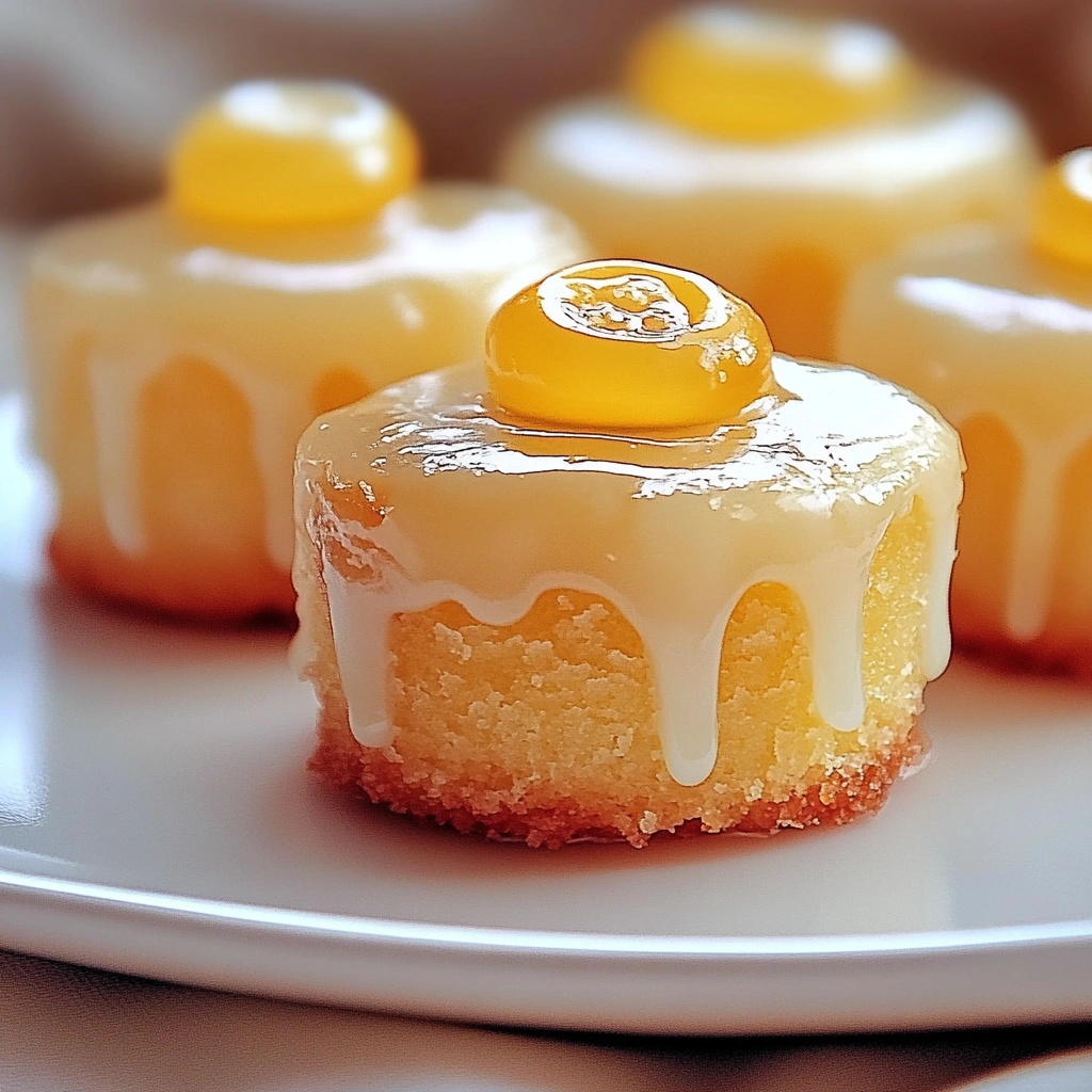 Mini Lemon Pound Cake Bites