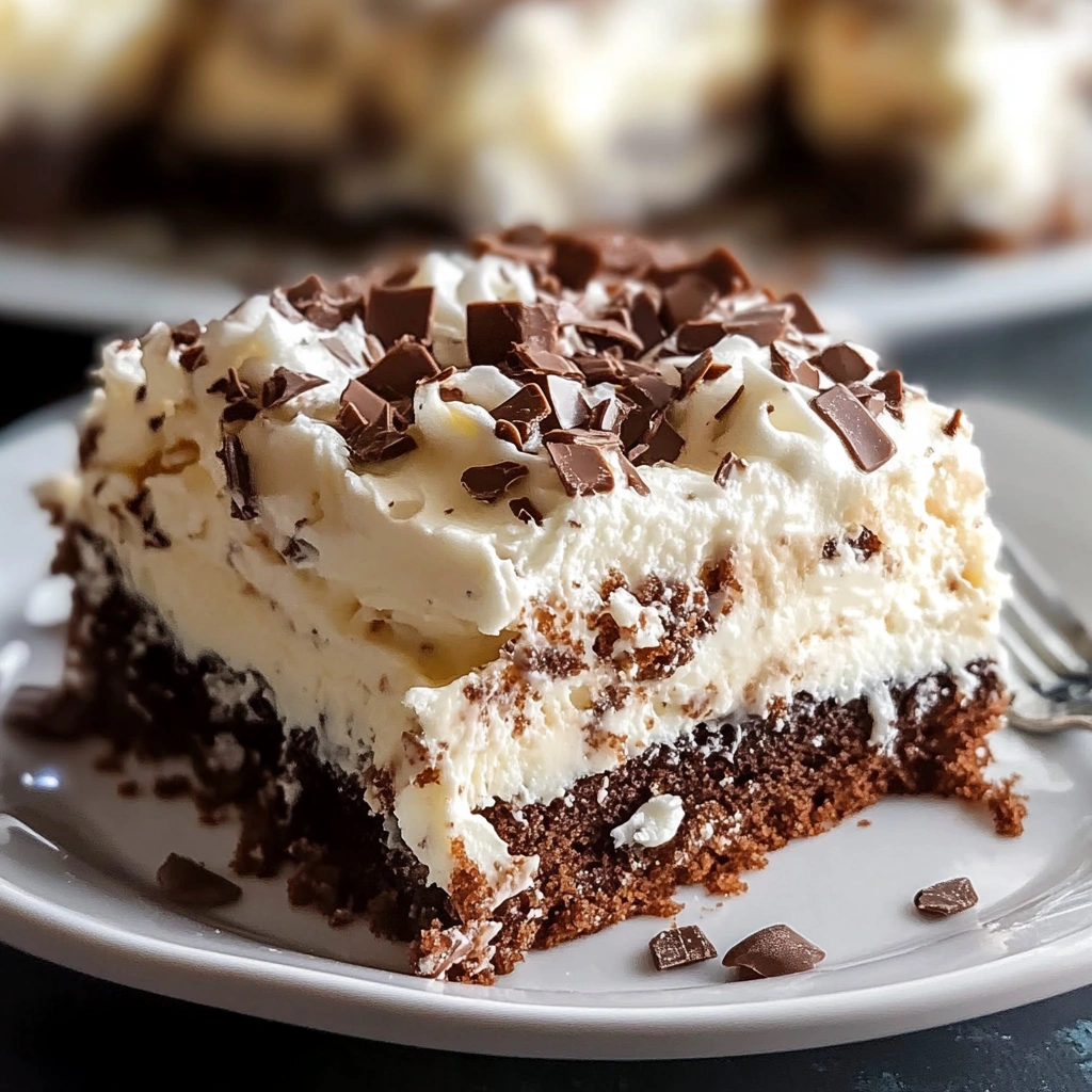 Mounds Poke Cake