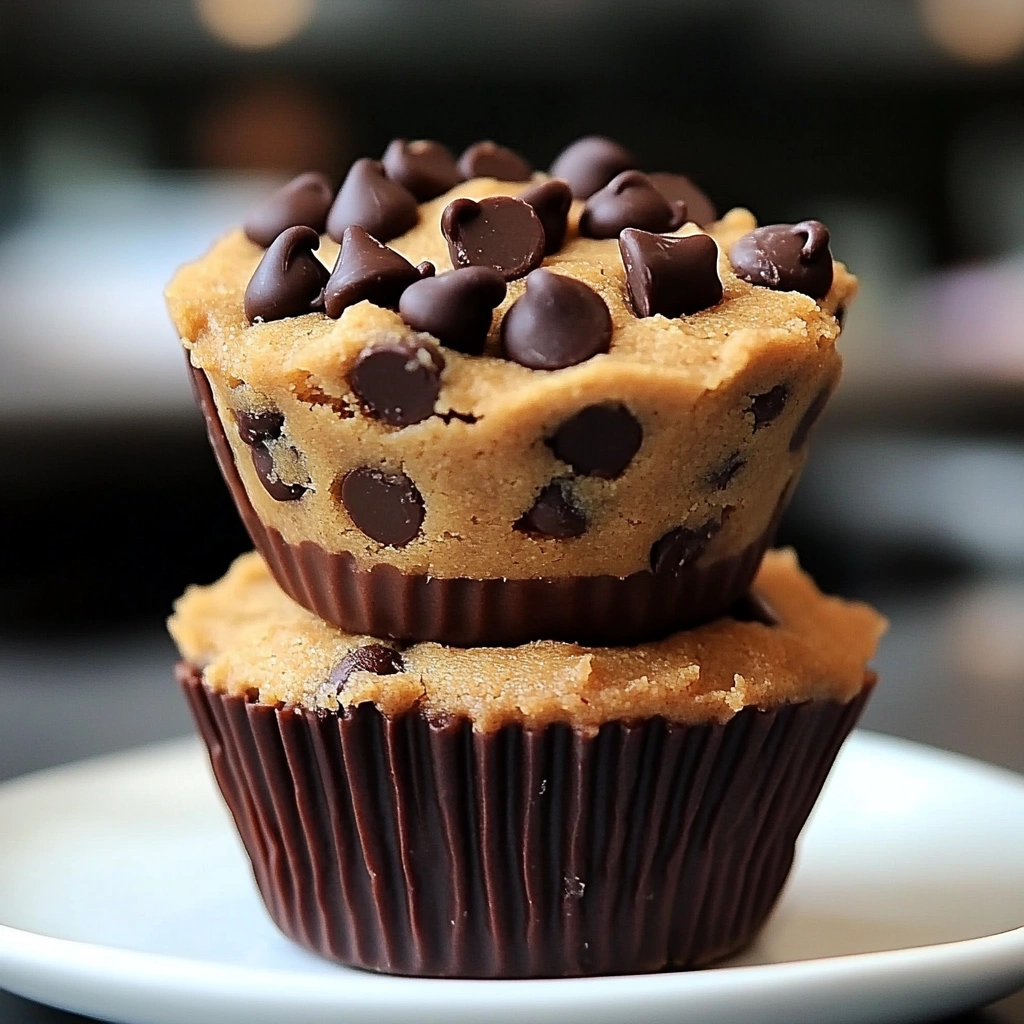 Peanut Butter Chocolate Chip Cookie Cups