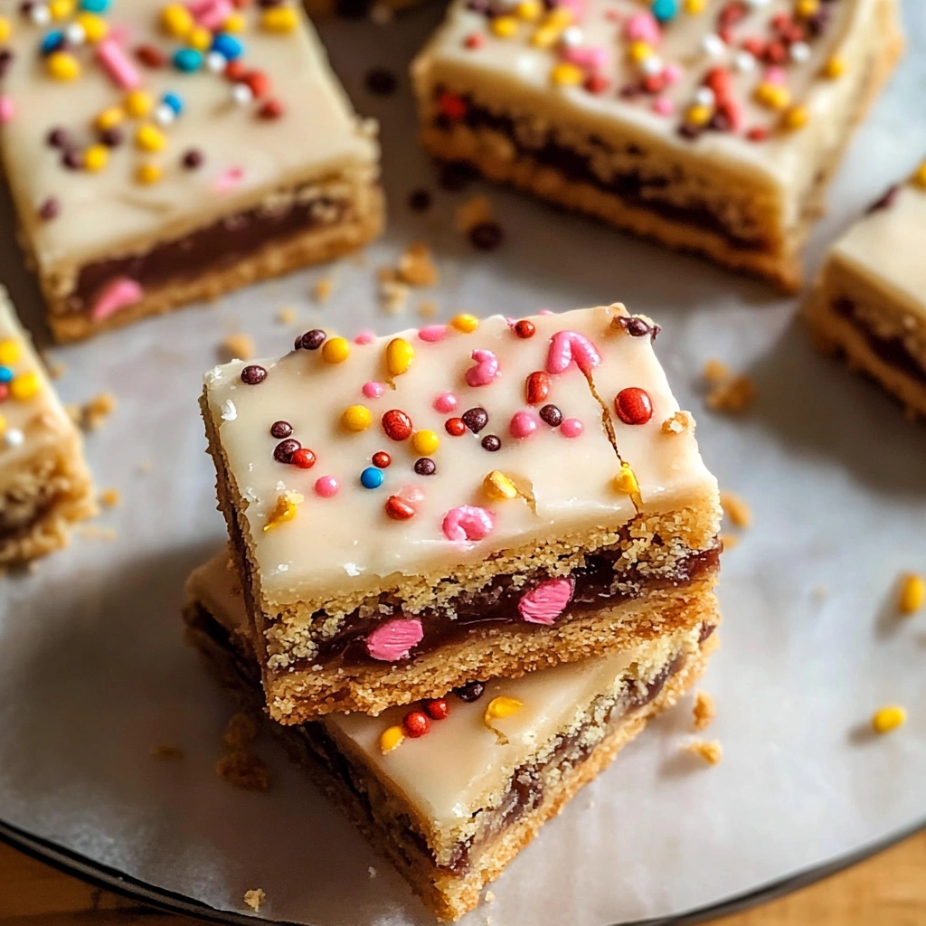 Poptart Cookie Bars