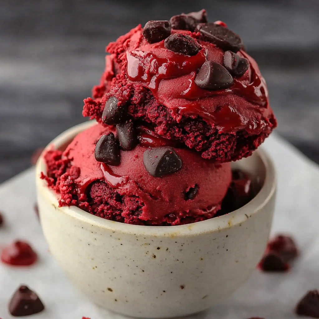 Red Velvet Cookie Dough