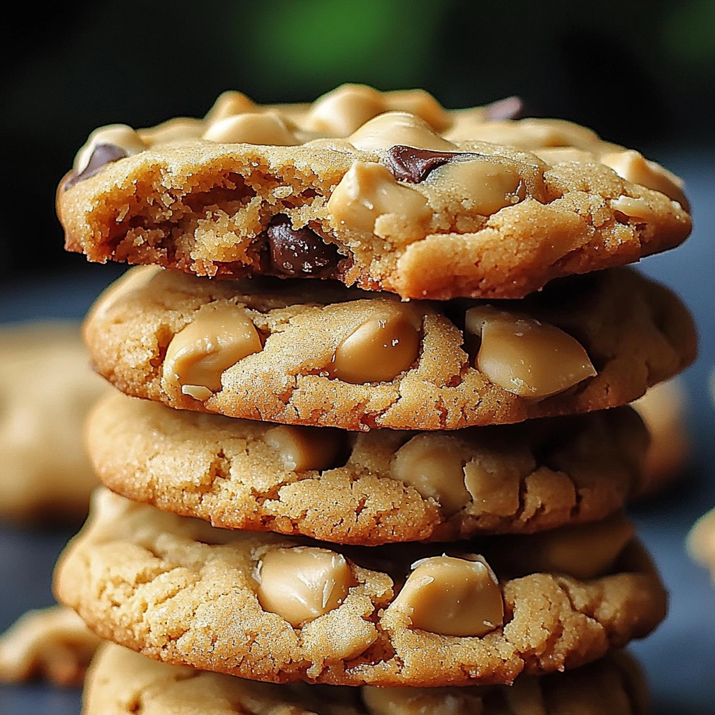 Thick Peanut Butter Cookies