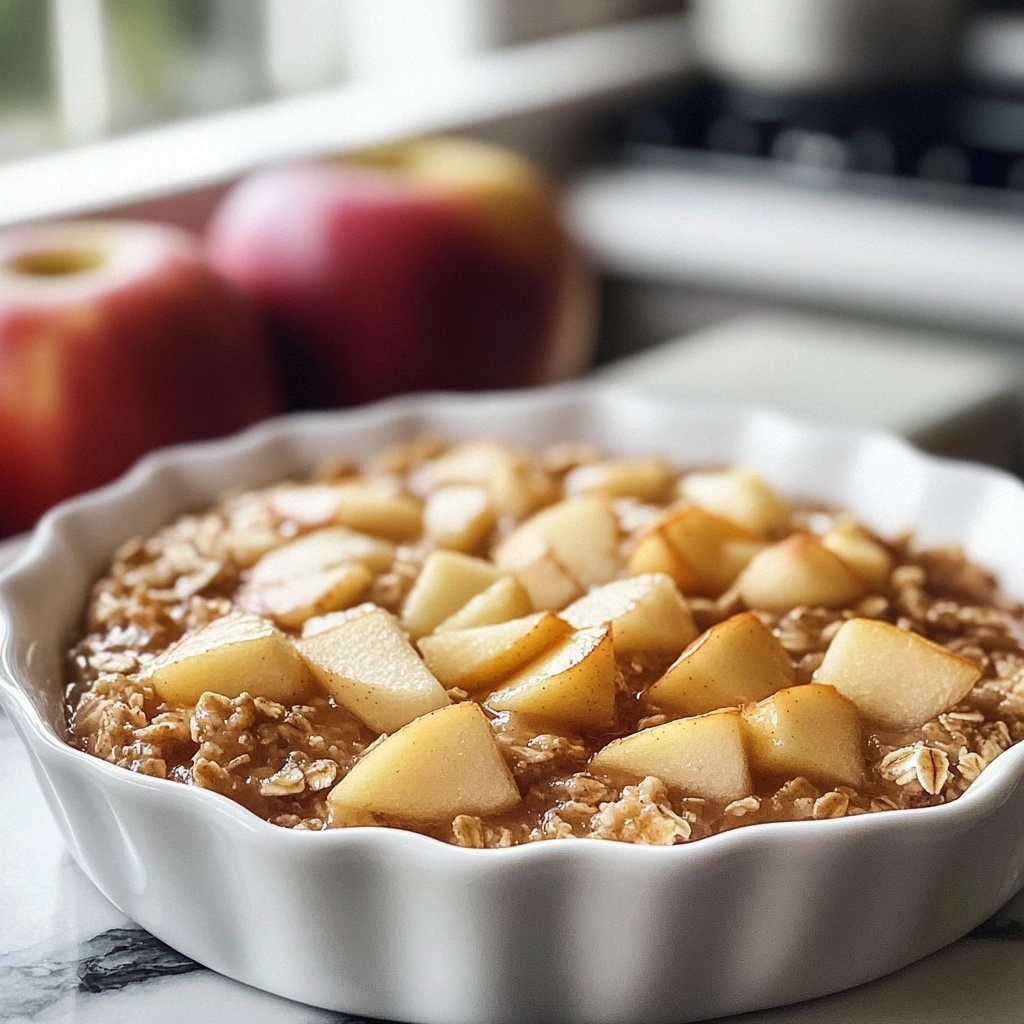 Baked Oatmeal with Apples