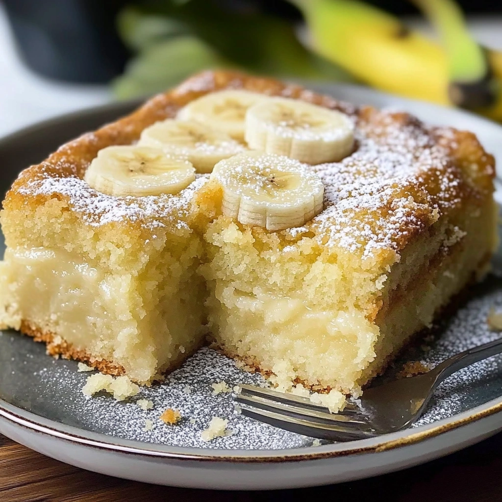 Banana Magic Cake
