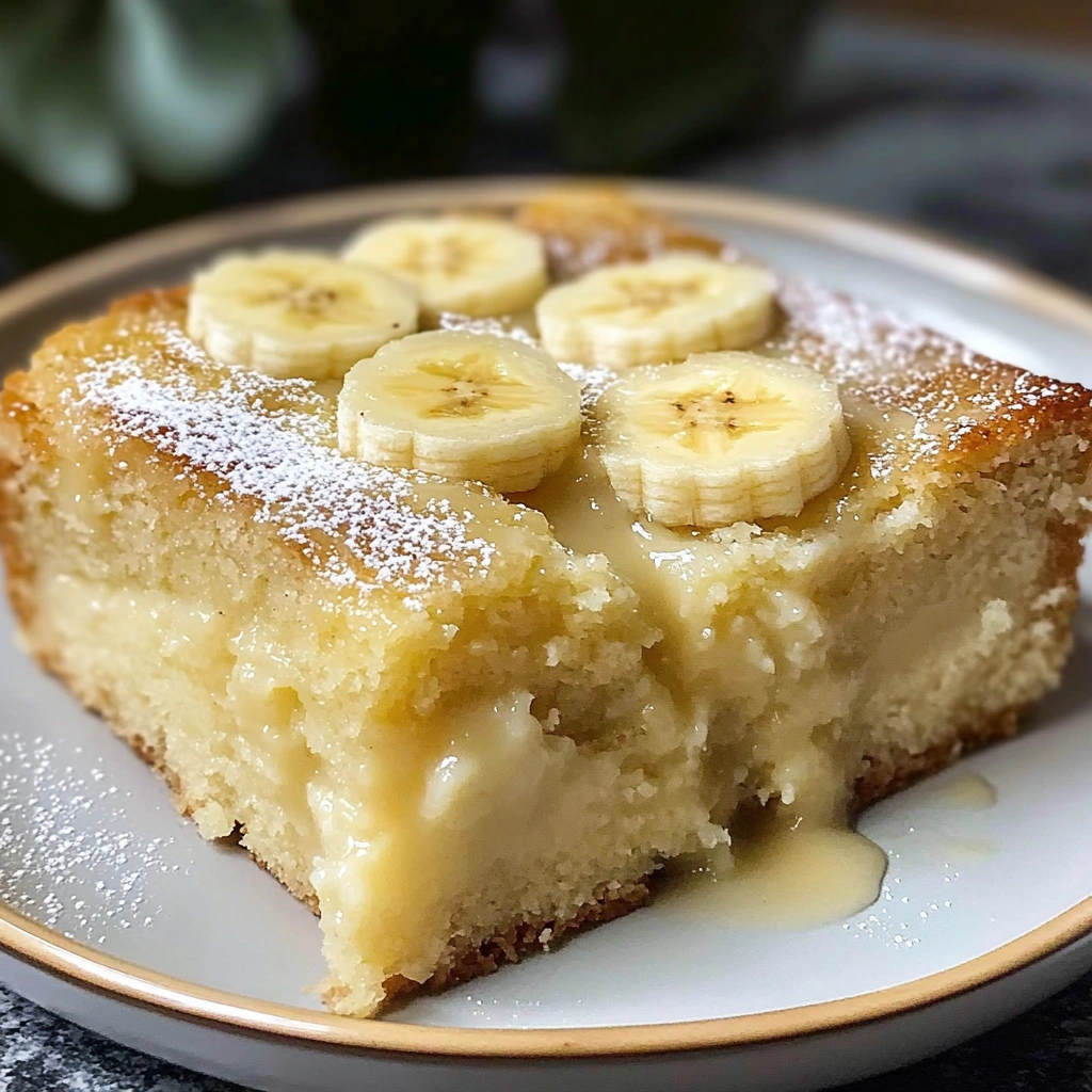 Banana Magic Cake