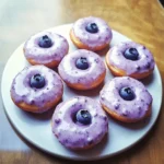 Blueberry Cake Donuts
