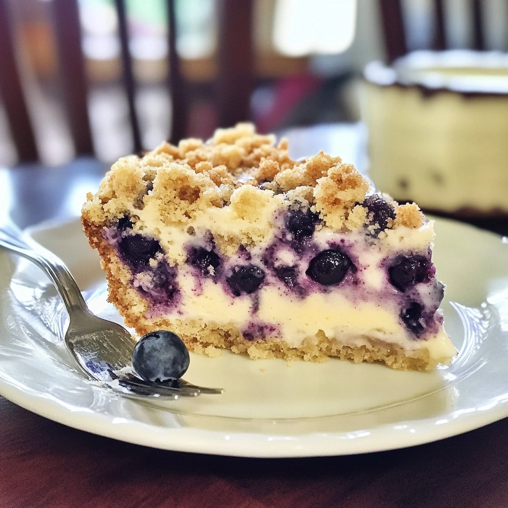 Blueberry Cheesecake Crumb Cake