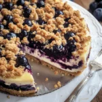 Blueberry Crumble Cheesecake