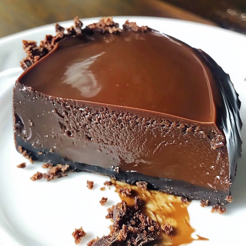 Brazilian Chocolate Fudge Flan