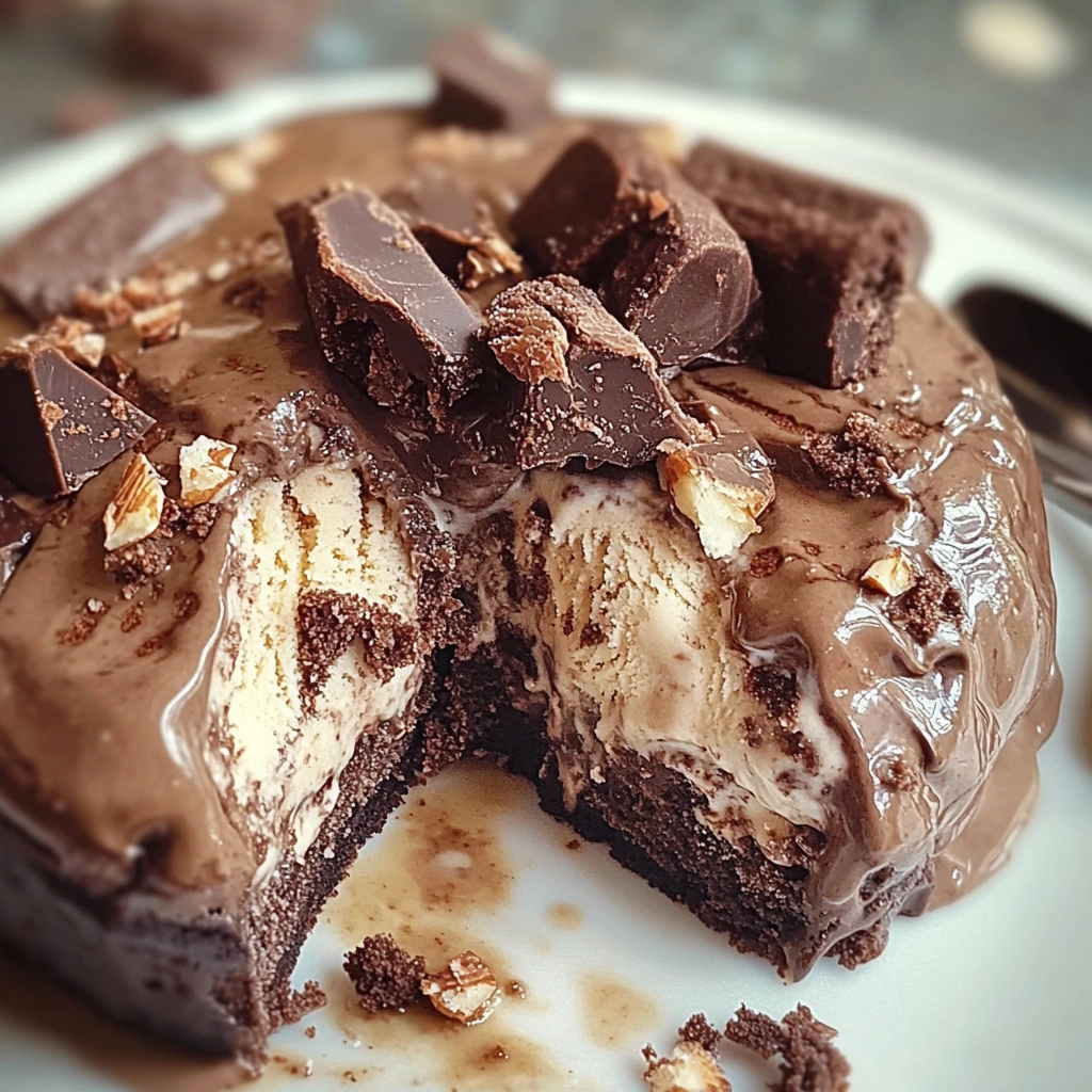 Brownie Ice Cream Cake