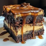 Caramel Cheesecake Brownies