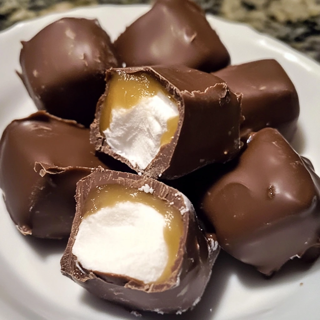 Chocolate Caramallows With Marshmallow