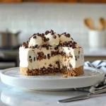 Chocolate Chip Cookie Ice Cream Cake