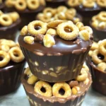 Chocolate Peanut Butter Cheerios Cups