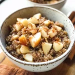 Cinnamon Apple Quinoa Breakfast