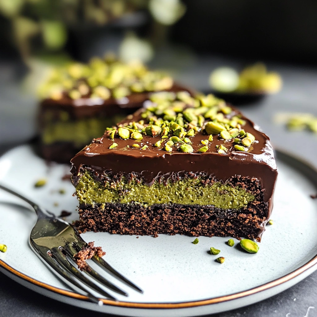 Dubai Chocolate Cake