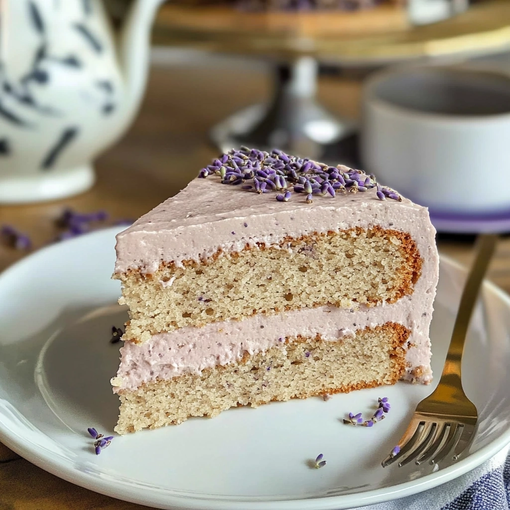 Earl Grey Lavender Cake