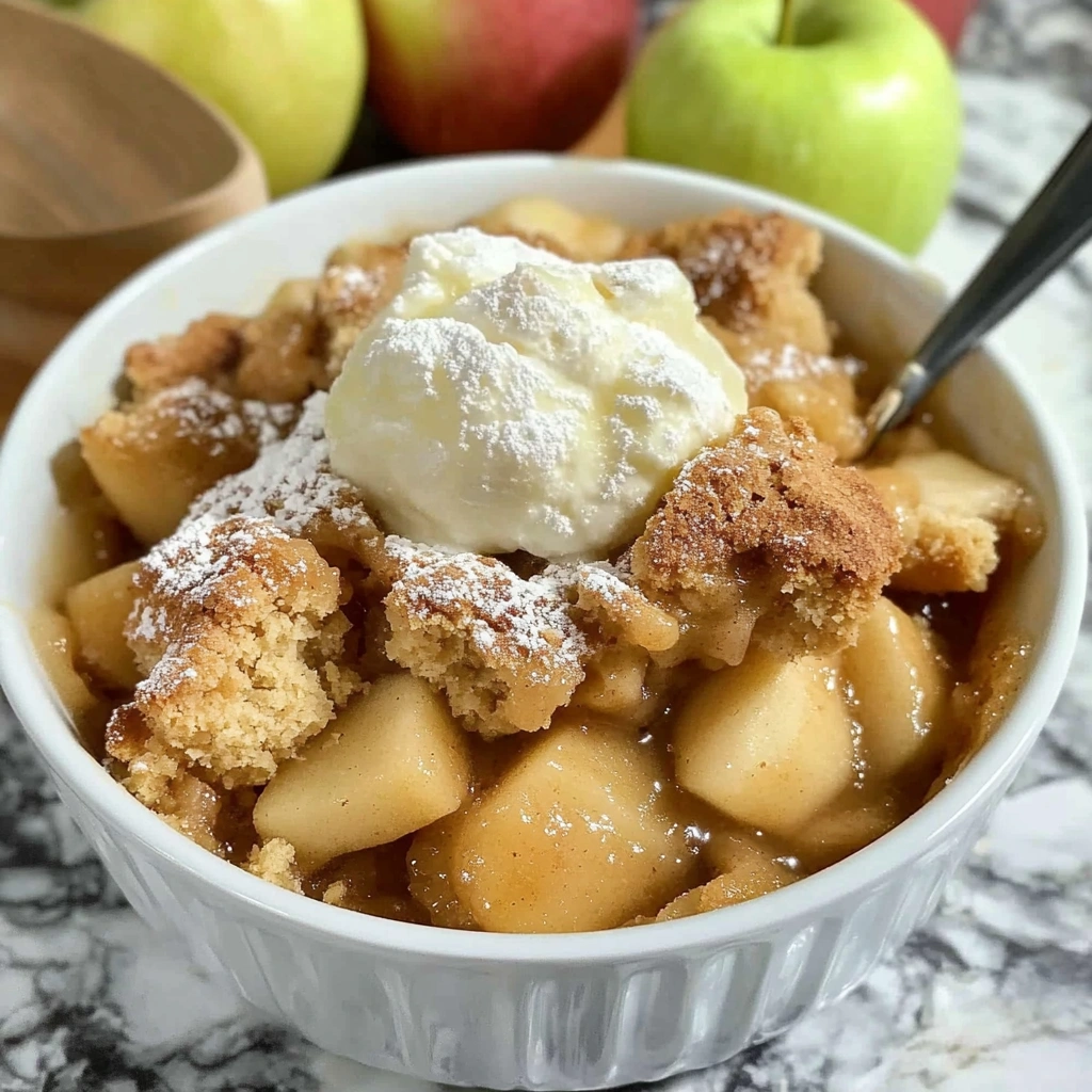 Easy Apple Cobbler