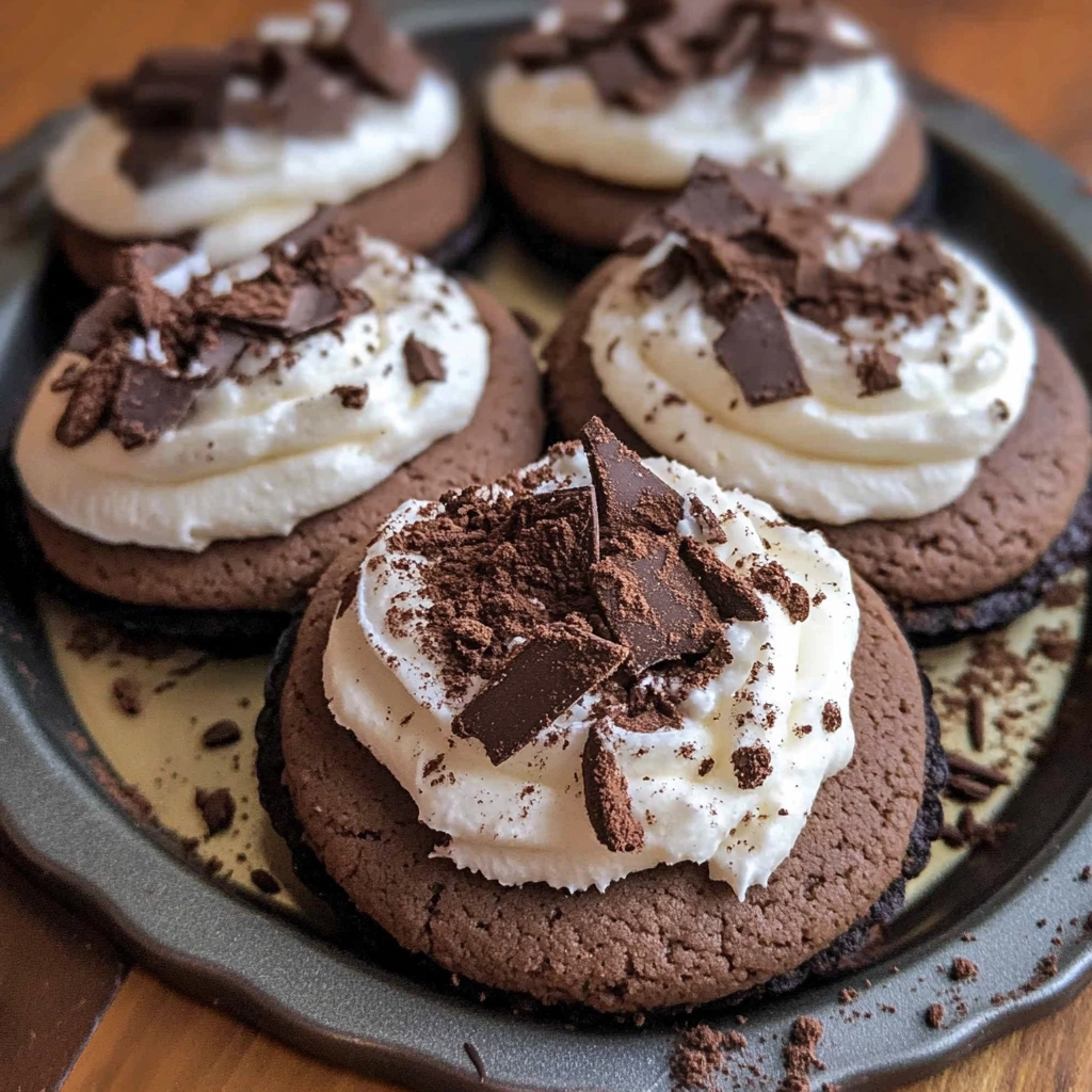 French Silk Pie Cookies