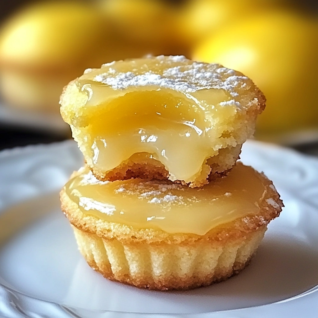 Lemon Bar Cookie Cups