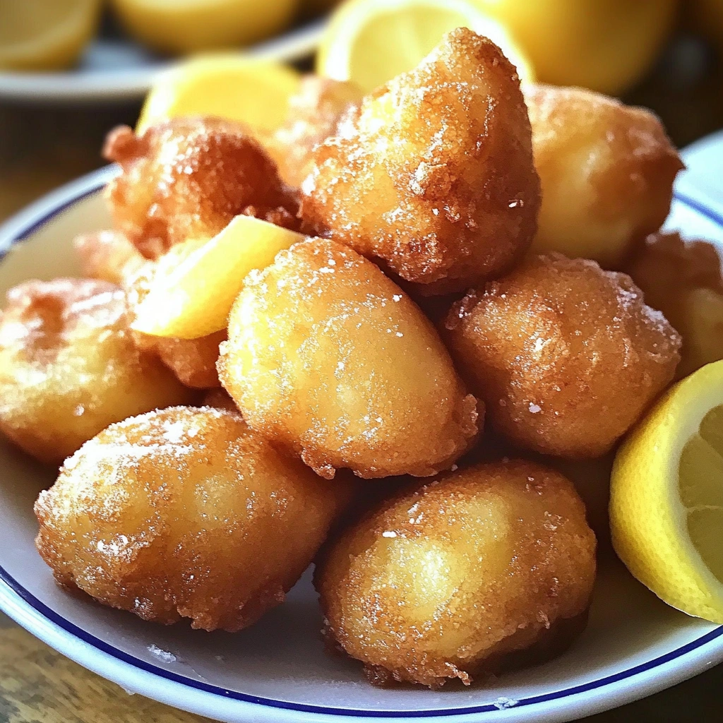 Lemon Fritters