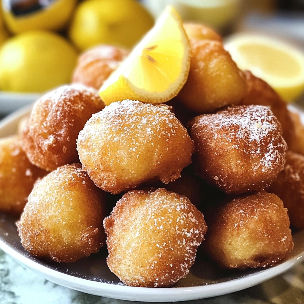 Lemon Fritters