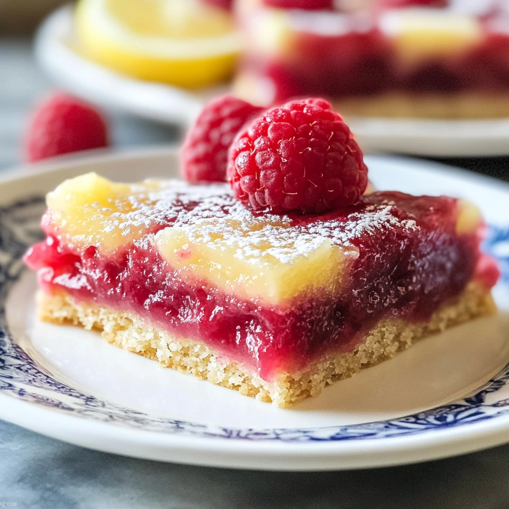 Lemon Raspberry Bars