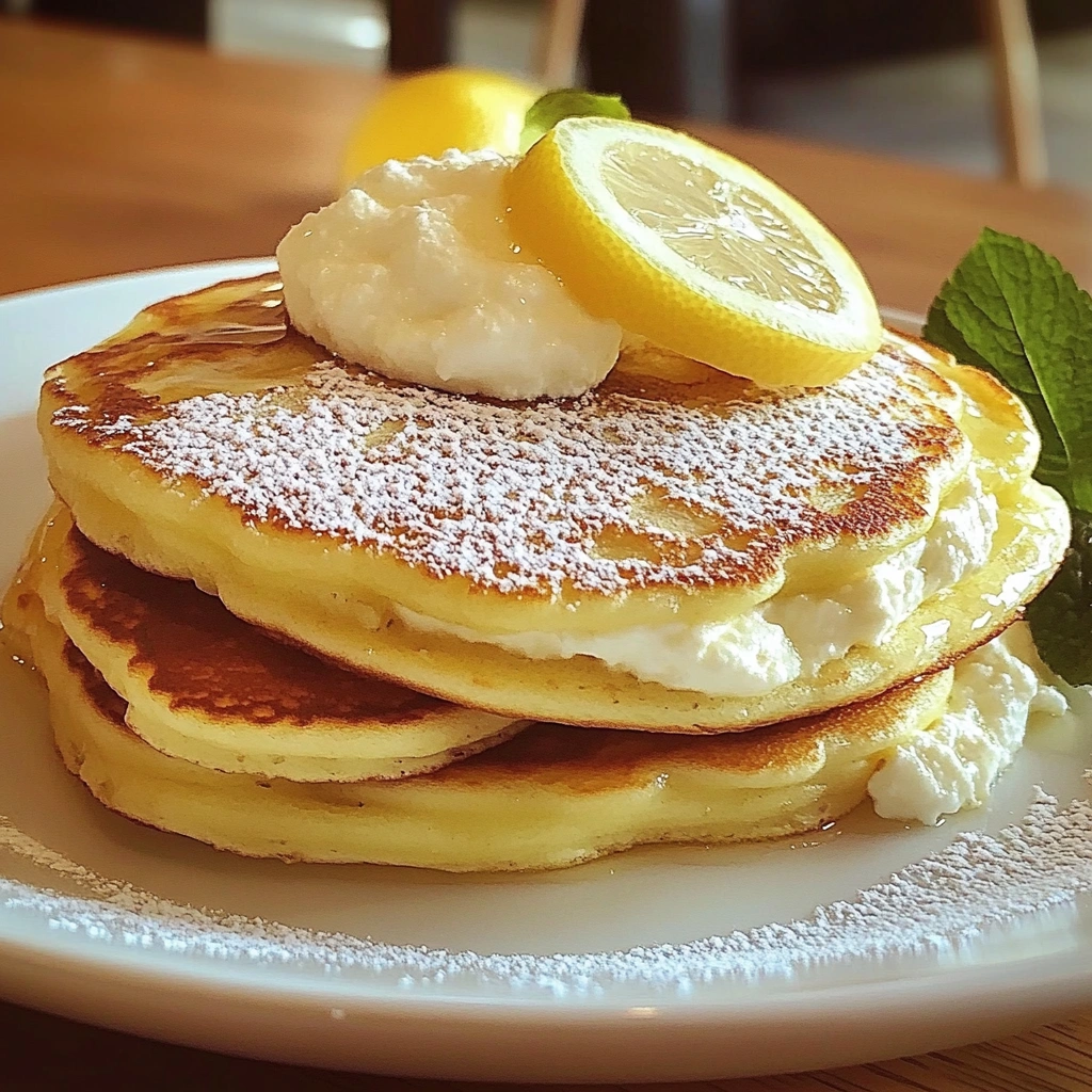 Lemon Ricotta Pancakes