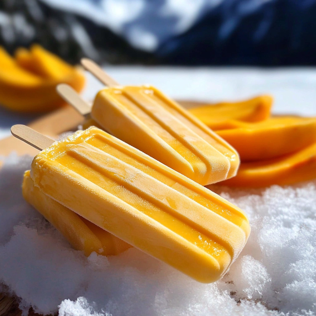 Mango Popsicles