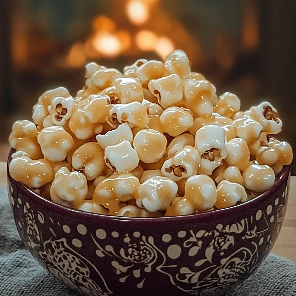 Marshmallow Caramel Corn
