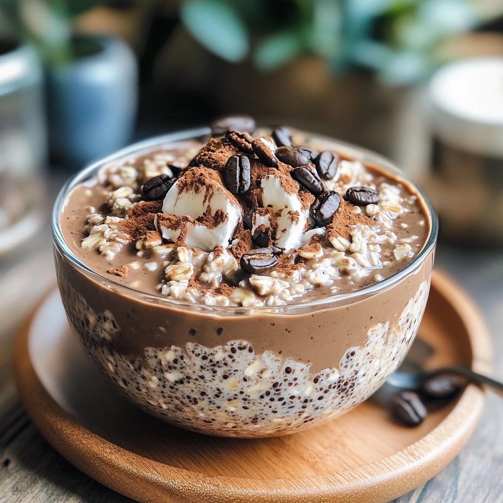Mocha Coffee Overnight Oats