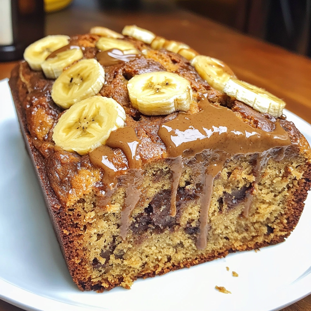 Peanut Butter Banana Bread