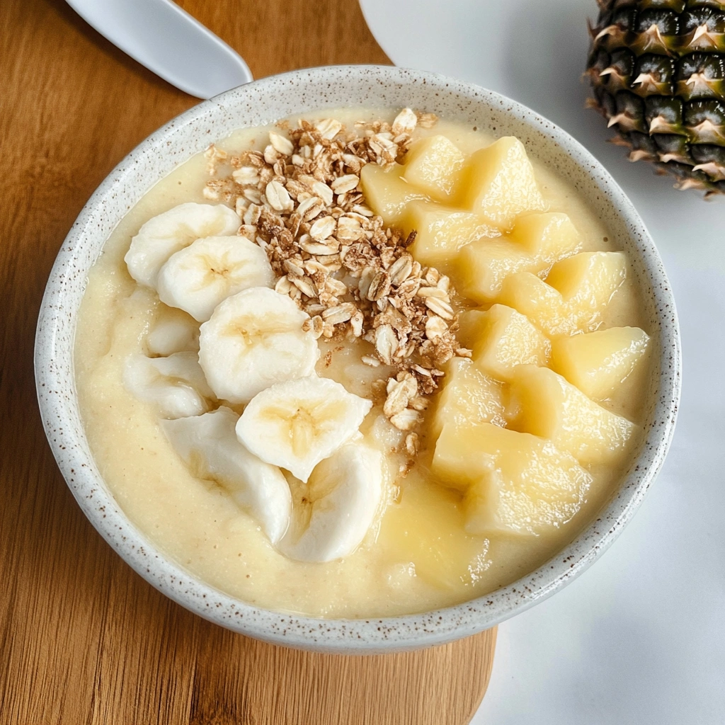 Pineapple Coconut Smoothie Bowl
