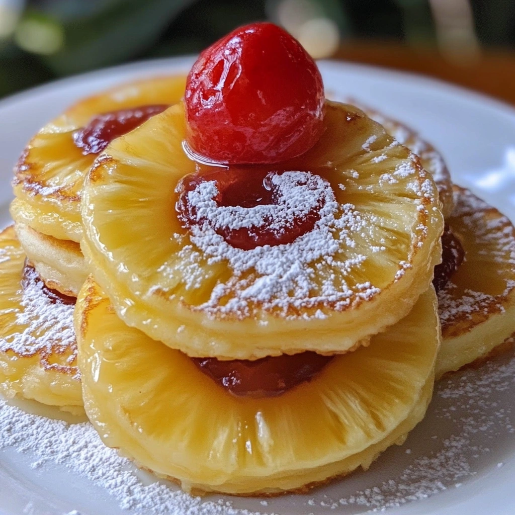 Pineapple Upside Down Pancakes